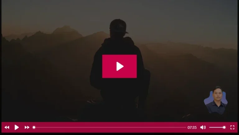 Presto Player Instant Video Page optimized with custom CSS to remove headers and footers.